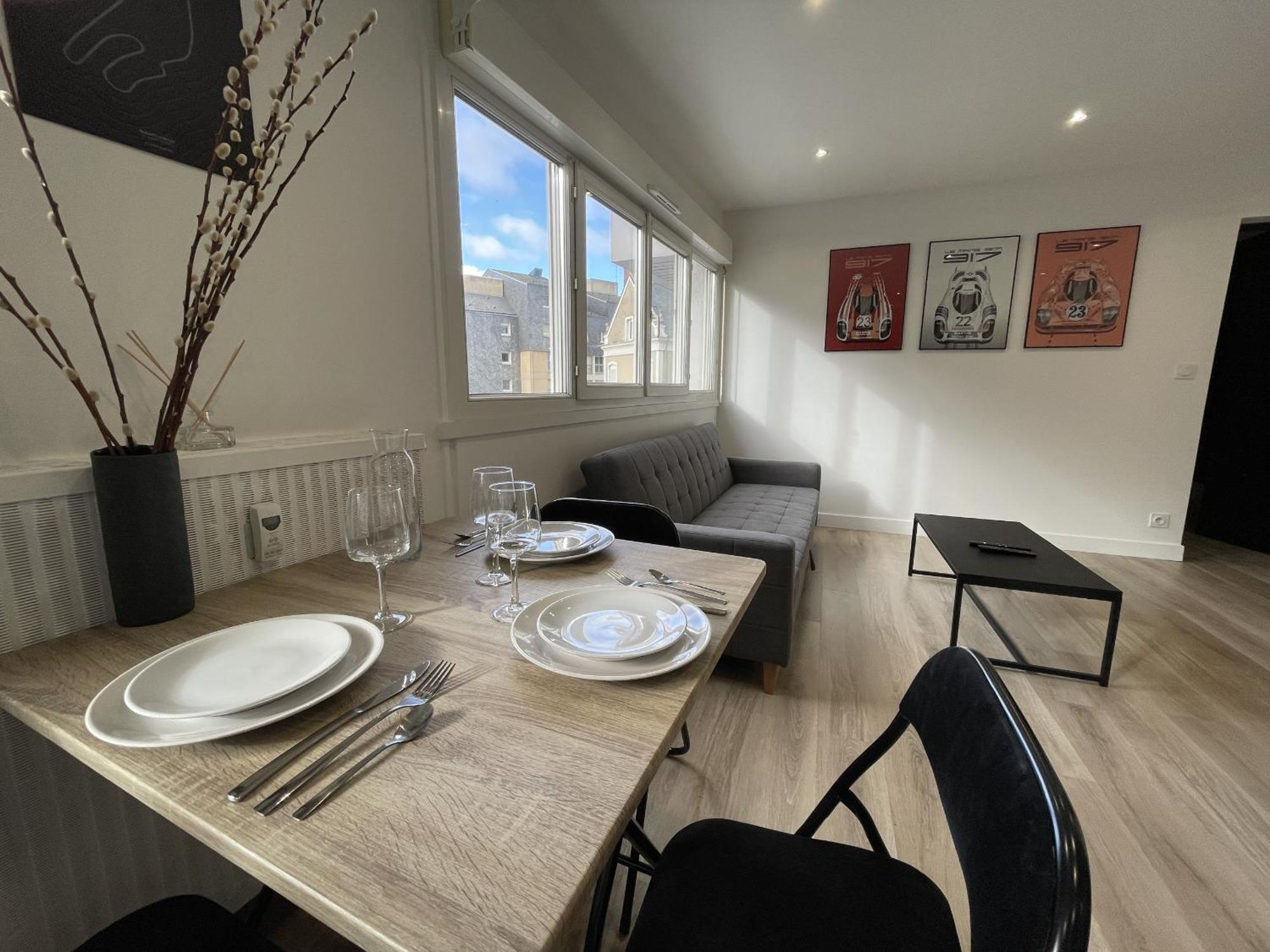 Le Scuderia - Centre - 3 Pers - Reve Au Mans Apartment Le Mans Luaran gambar