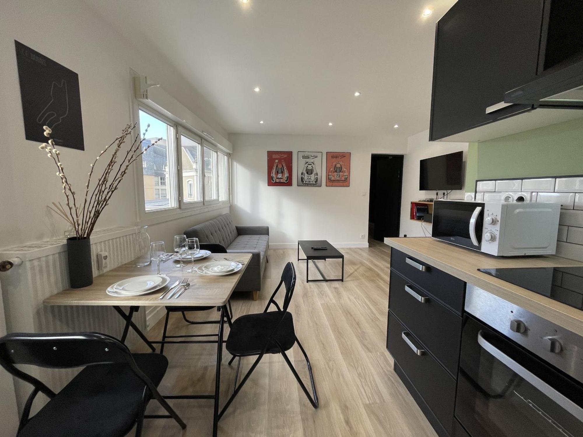 Le Scuderia - Centre - 3 Pers - Reve Au Mans Apartment Le Mans Luaran gambar